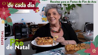 Pão de Natal: delicioso, fácil de fazer e não precisa sovar nem se estressar!