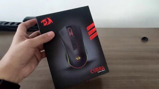 Mouse Gamer ReDragon Cobra unboxing/review