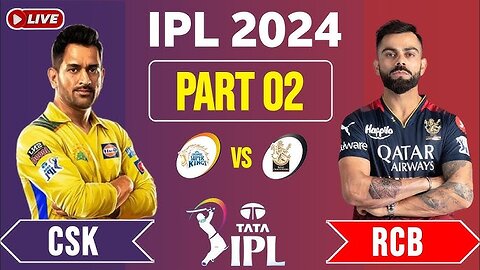 IPL 1st match /// CSK vs RCB