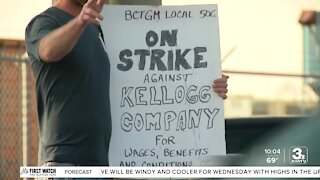 Kellogg's workers enter second week of strike at Omaha plant