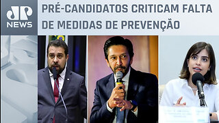 Boulos e Tabata fazem críticas à gestão Nunes em São Paulo