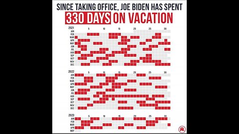 democrat dementia Joe brandon Biden Vacations While Americans Are Held Hostage 10-29-23 Salty Cracke