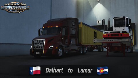 ATS | Volvo VNL 860 | Dalhart TX to Lamar CO | Open-Top Container 39,683lb