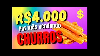 Máquina de churros | Ganhe mais de R$4.000 por mês vendendo Churros