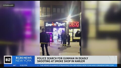 NYPD: 36-year-old man gunned down inside Harlem smoke shop