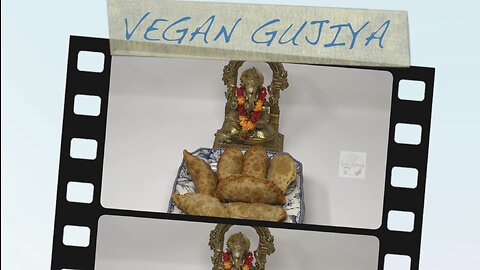 Our last Ganesh Chathurti Recipe! Gujiya (Somasi)! 🥟🤤