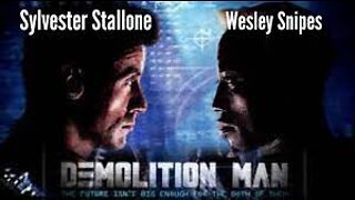 Demolition Man. SYLVESTER STALLION & WESLEY SNIPES- Hollywood Movies