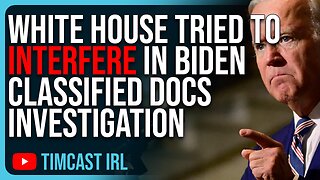 White House Tried To INTERFERE In Biden Classified Docs Investigation, Robert Hur EXPOSES Hypocrisy