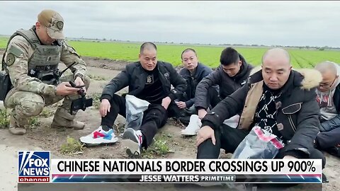 10,000 Chinese caught and released at southern border -- since September!