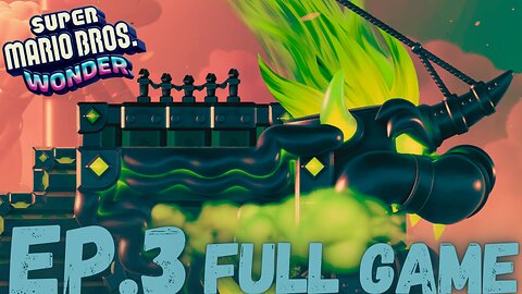 SUPER MARIO BROS. WONDER Gameplay Walkthrough EP.3- Fluffy Peaks FULL GAME