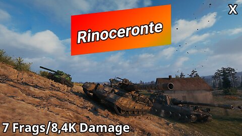 Rinoceronte (7 Frags/8,4K Damage) | World of Tanks