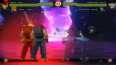 MUGEN - CVS Evil Ryu & CVS Evil Ken vs. Phantom Ryu & Phantom Ken - Download
