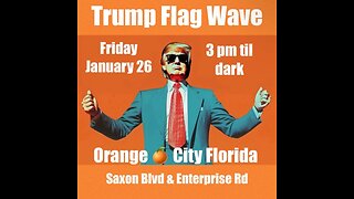 Trump Flag Wave