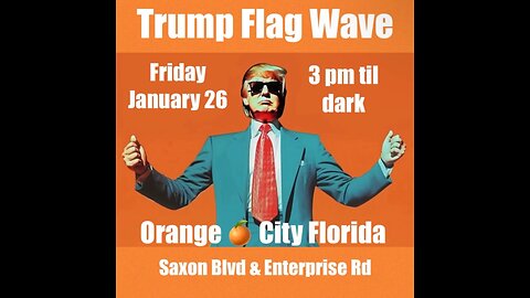 Trump Flag Wave