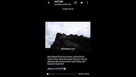 Documentary: Cedar Mount Rushmore