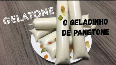 NOVIDADE EXCLUSIVA!!!! - GelaTONE - O Geladinho de Panetone!! - Minha Receita Secreta!! LANÇAMENTO