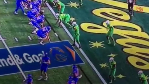 Boise State Uses Dance Moves To Stun Oregon For A Touchdown