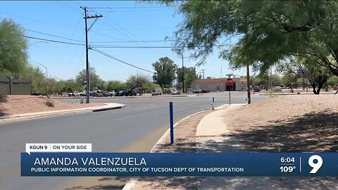 Throughout Tucson, the cool pavement project continues