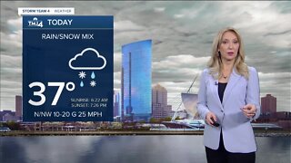 Southeast Wisconsin weather: Rain and snow showers continue Friday