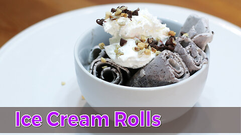 Ice Cream Rolls