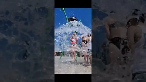 💦💦 HUGE SLOWMO DELUGE at the water park 💦💦 | #slowmotion #slowmo #shorts