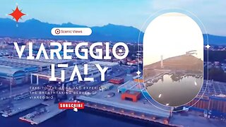 A Scenic Flight Over Viareggio, Italy and its Luxurious Yachts #italy