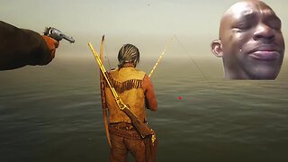 Red Dead Online Fishing in a Nutshell | RDR 2 Funny Fails & Glitches