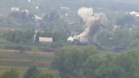 Russian Krasnopol Strike On A Residential House Converted To A Firing Point By Ukrainian Militants