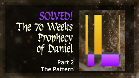Solved! The 70 Weeks Prophecy of Daniel - Part 2. The Pattern