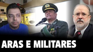 O MOMENTO É SÉRIO || Militares se reúnem com Aras (PGR)