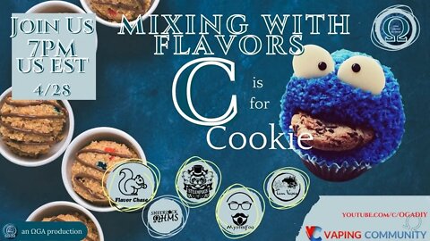 Mixing with Flavors: C is for Cookie does Pugs do cookie?