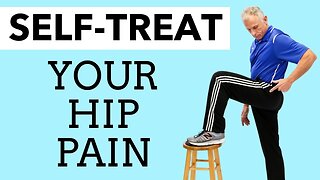 How to Self-Treat Pain On the Side of Your Hip. (Trochanteric Bursitis, Gluteal Tendinopathy)