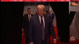 President Trump RNC Entrance Day 3, 2024