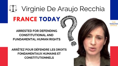 VIRGINIE DE ARAUJO RECCHIA HAS BEEN ARRESTED