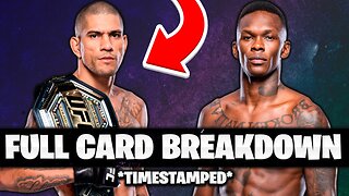 UFC 287: Pereira vs Adesanya 2 - Full Card Breakdown, Predictions & Betting Tips | With Timestamps