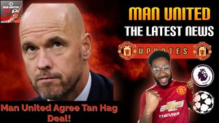 MAN UNITED Agree ERIK TEN HAG Deal | Latest Manchester United News | Ivorian Spice Reacts