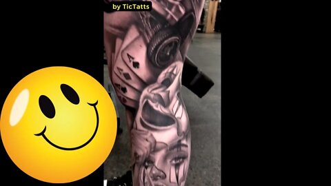 Amazing tattoo by TicTatts #shorts #tattoos #inked #youtubeshorts