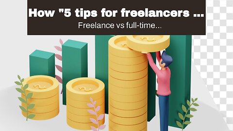 How "5 tips for freelancers to stay motivated and productive" can Save You Time, Stress, and Mo...