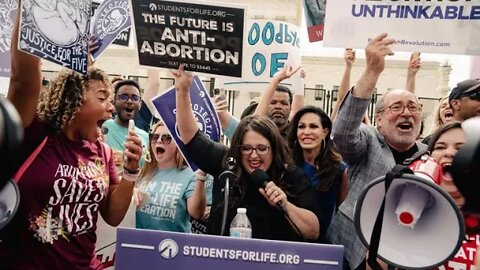 Roe & Wade derrocado NO más Aborto / Decisión de la Corte Suprema.Dios nunca llega tarde.