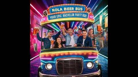 NOLA Beer Bus: Your Epic Bachelor Party Ride