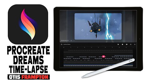 PERFECT STORM Procreate Dreams Time-Lapse!