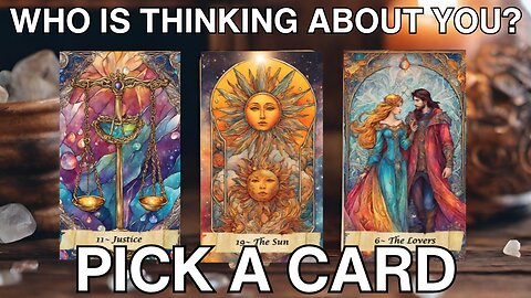 PICK A CARD 🌠 WHO IS THINKING ABOUT YOU & WHY? 🥰 DETAILED 🔮 LOVE TAROT READING 💜