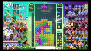 Tetris 99 - Daily Missions #7 (6/20/21) - 21st Maximus Cup: Miitopia Theme