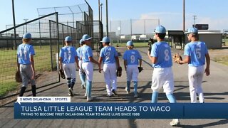 Tulsa Little League team takes step toward LLWS