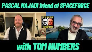 PASCAL NAJADI a friend of SPACE FORCE with TOM NUMBERS….. ♠️🛸🎬📺