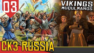 GUERRAS contra a POPULAÇÃO! - CK3 3 Vikings Muçulmanos #03 [Gameplay Português PT-BR]