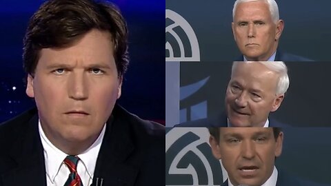 Tucker Carlson Debates Republican Candidates: Mike Pence, Asa Hutchinson, Ron DeSantis and More!