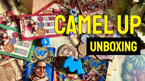 Camel Up Unboxing