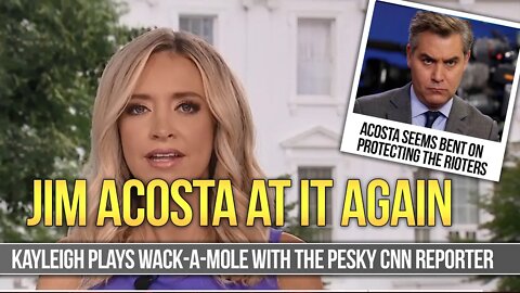 Kayleigh McEnany Plays Wack-A-Mole With Pesky Jim Acosta