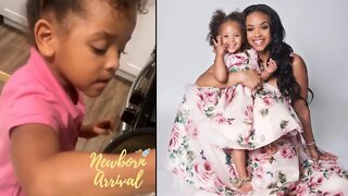 Fetty Wap "BM" Masika Teaches Daughter Khari How To Cook! 👩🏽‍🍳